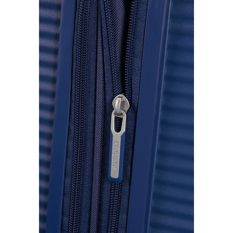 American Tourister Soundbox maleta cabina expandible marino 3 años de garantia - Imagen 3