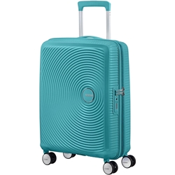 American Tourister Soundbox maleta cabina expandible Turquoise 3 años de garantia - Imagen 1