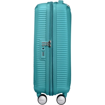 American Tourister Soundbox maleta cabina expandible Turquoise 3 años de garantia - Imagen 2