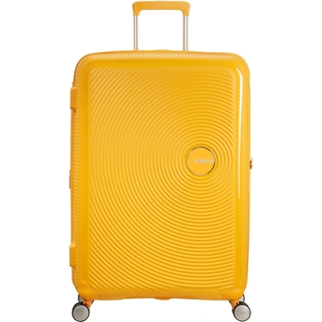 American Tourister Soundbox Maleta Rígida Grande Expandible Color Golden Yellow 3 Años de Garantía - Imagen 1