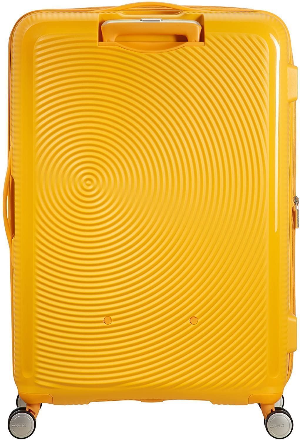 American Tourister Soundbox Maleta Rígida Grande Expandible Color Golden Yellow 3 Años de Garantía - Imagen 5
