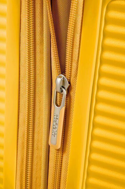 American Tourister Soundbox Maleta Rígida Grande Expandible Color Golden Yellow 3 Años de Garantía - Imagen 8