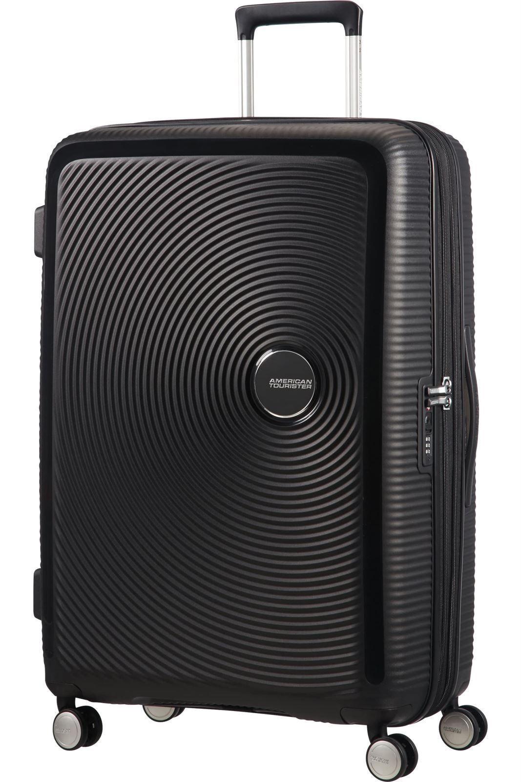 American Tourister Soundbox Maleta Rígida Grande Expandible Color Negro 3 Años de Garantía - Imagen 2