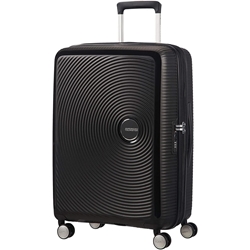 American Tourister Soundbox Maleta Rígida Mediana Expandible Color Negro 3 Años de Garantía - Imagen 1