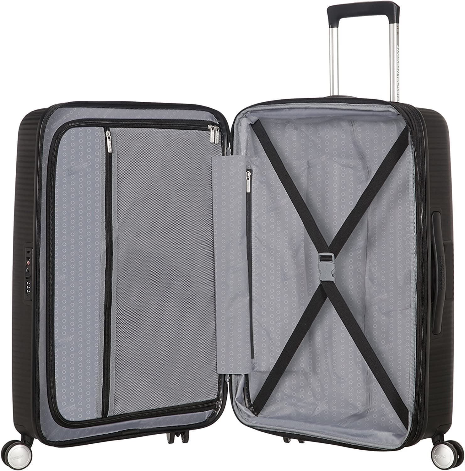 American Tourister Soundbox Maleta Rígida Mediana Expandible Color Negro 3 Años de Garantía - Imagen 3