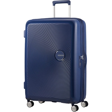 American Tourister Soundbox rigida grande expandible Azul marino - Imagen 1