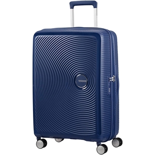 American Tourister Soundbox rigida mediana expandible Marino 3 años de garantía - Imagen 1