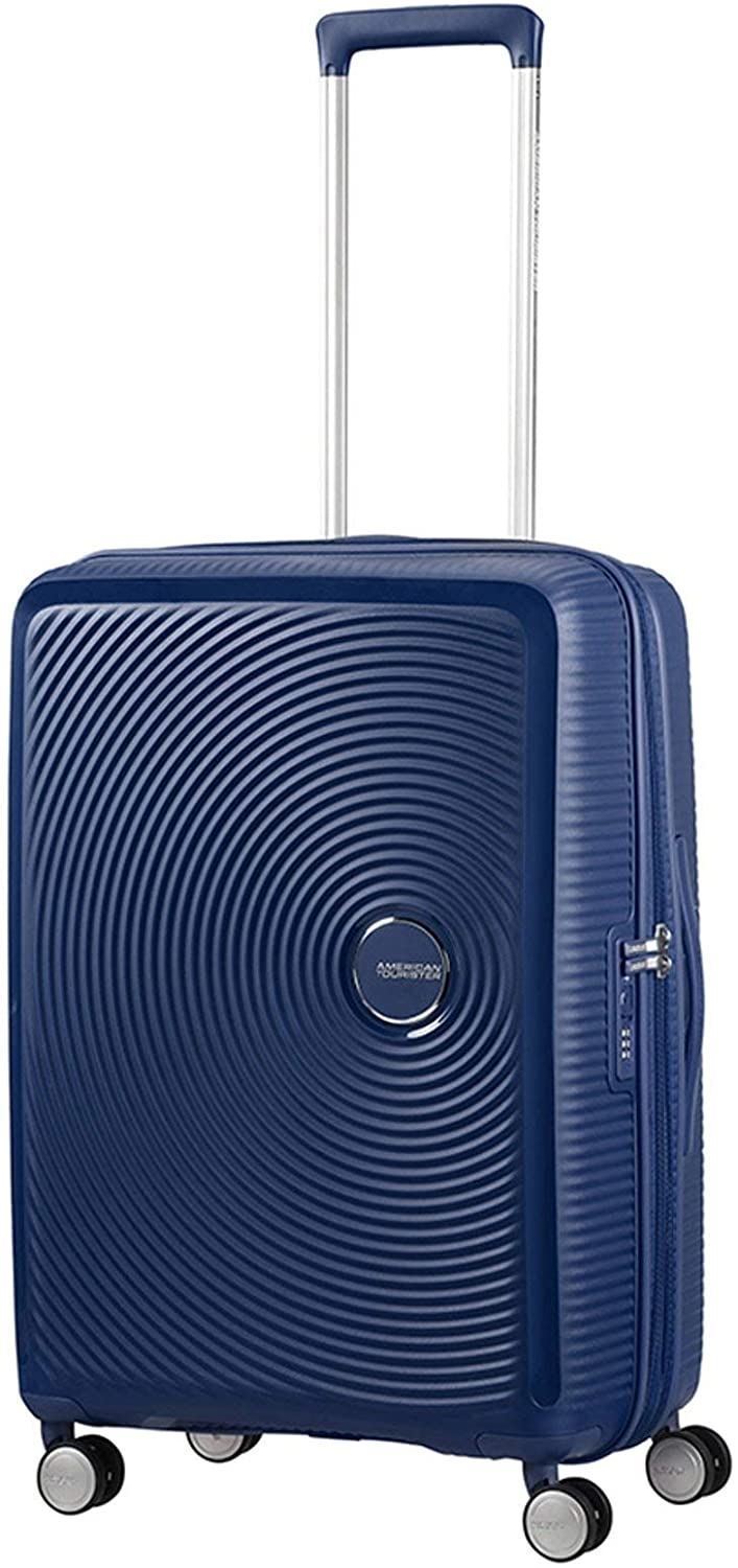 American Tourister Soundbox rigida mediana expandible Marino 3 años de garantía - Imagen 2