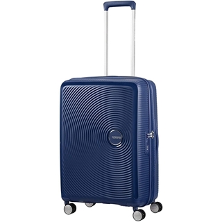 American Tourister Soundbox rigida mediana expandible Marino 3 años de garantía - Imagen 2
