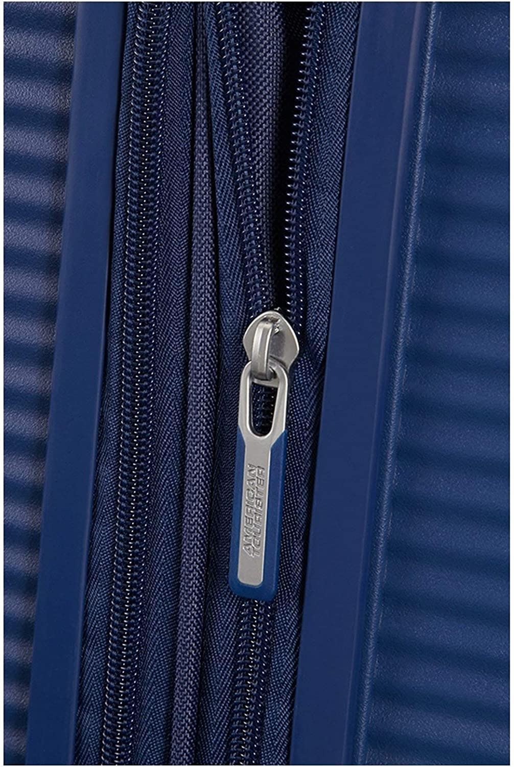 American Tourister Soundbox rigida mediana expandible Marino 3 años de garantía - Imagen 4