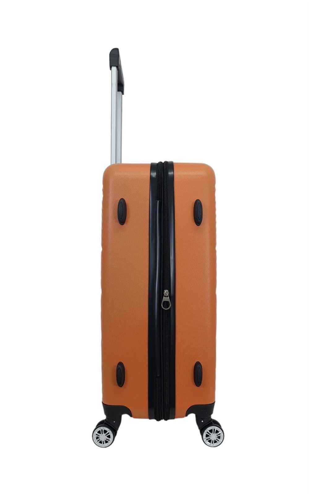 Benzi Maleta 5688 Mediana Medidas 66x39x26/31 cms Expandible Ligera Barata Material ABS Color Coral - Imagen 5