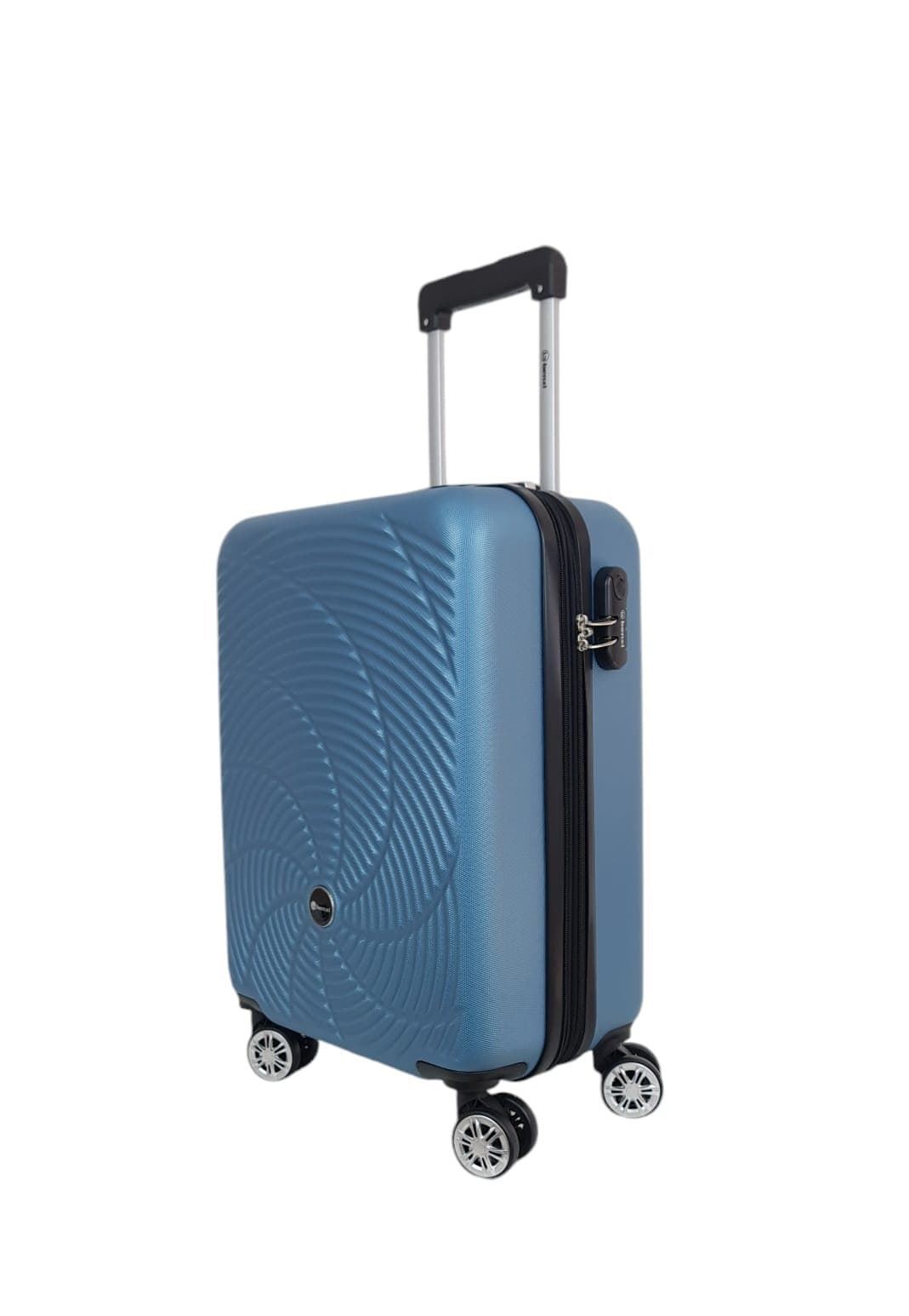 Benzi Maleta 5688 Rígida Barata Tamaño Cabina  Resistente Expandible Medidas 55x40x20/25 cms color Azul - Imagen 2
