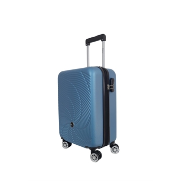 Benzi Maleta 5688 Rígida Barata Tamaño Cabina  Resistente Expandible Medidas 55x40x20/25 cms color Azul - Imagen 2