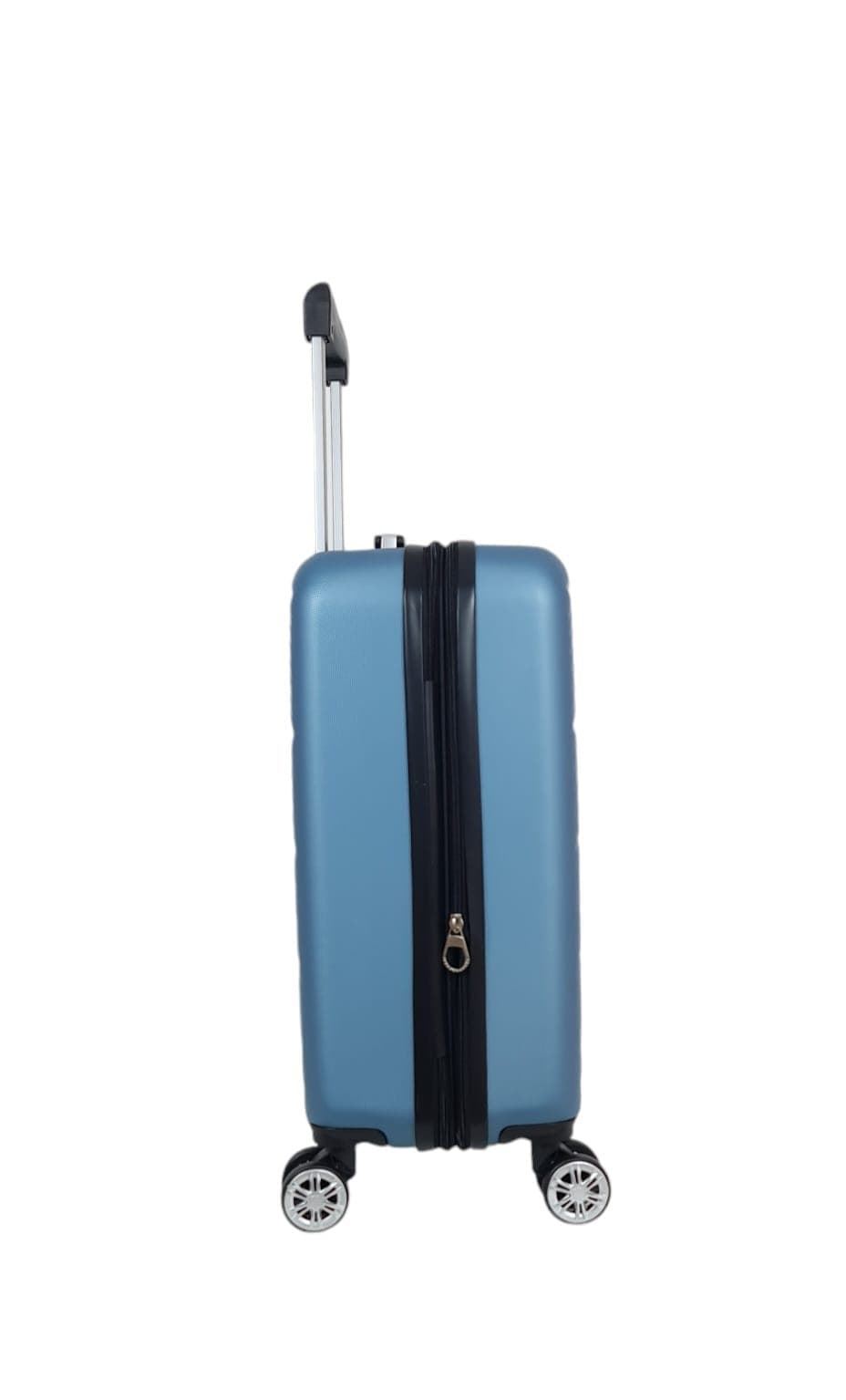 Benzi Maleta 5688 Rígida Barata Tamaño Cabina  Resistente Expandible Medidas 55x40x20/25 cms color Azul - Imagen 7