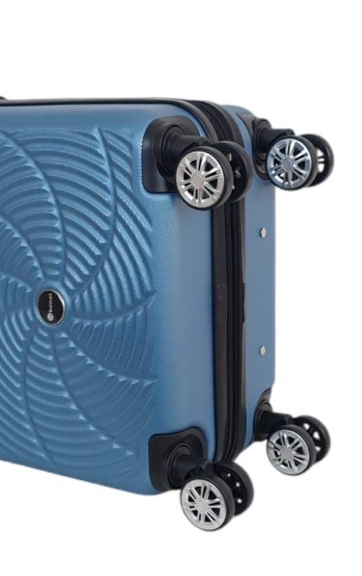 Benzi Maleta 5688 Rígida Barata Tamaño Cabina  Resistente Expandible Medidas 55x40x20/25 cms color Azul - Imagen 10