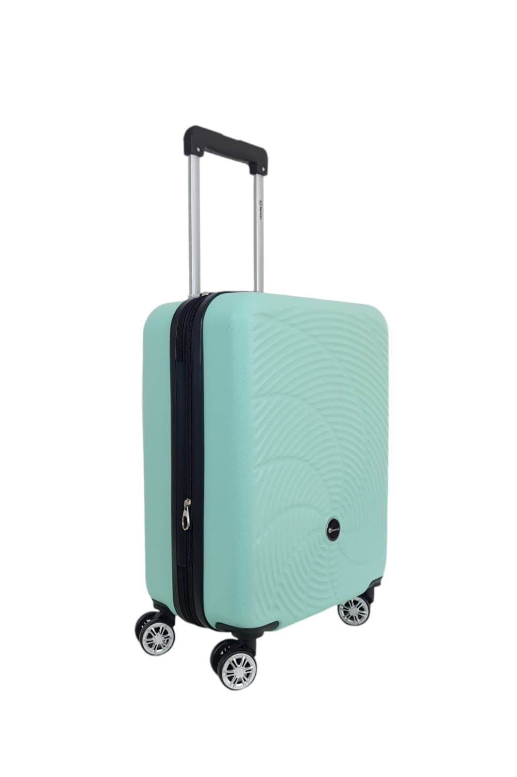 Benzi Maleta 5688 Rígida Barata Tamaño Cabina  Resistente Expandible Medidas 55x40x20/25 cms color Verde Claro - Imagen 2