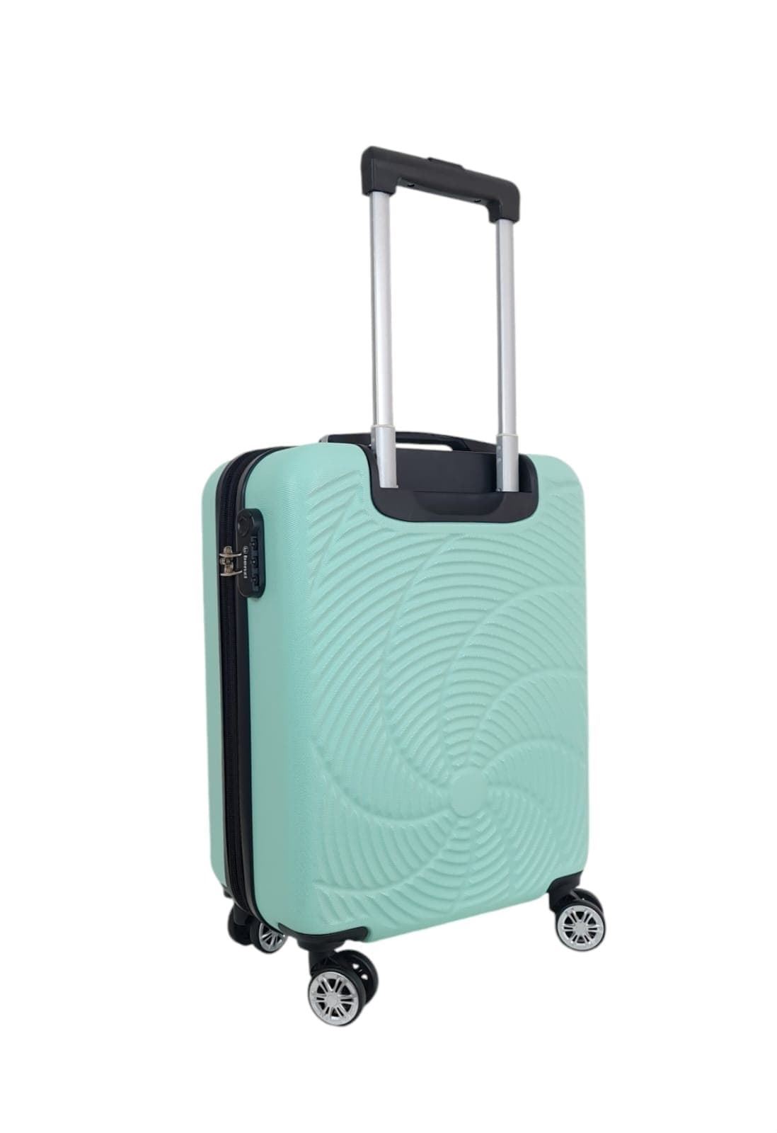 Benzi Maleta 5688 Rígida Barata Tamaño Cabina  Resistente Expandible Medidas 55x40x20/25 cms color Verde Claro - Imagen 3