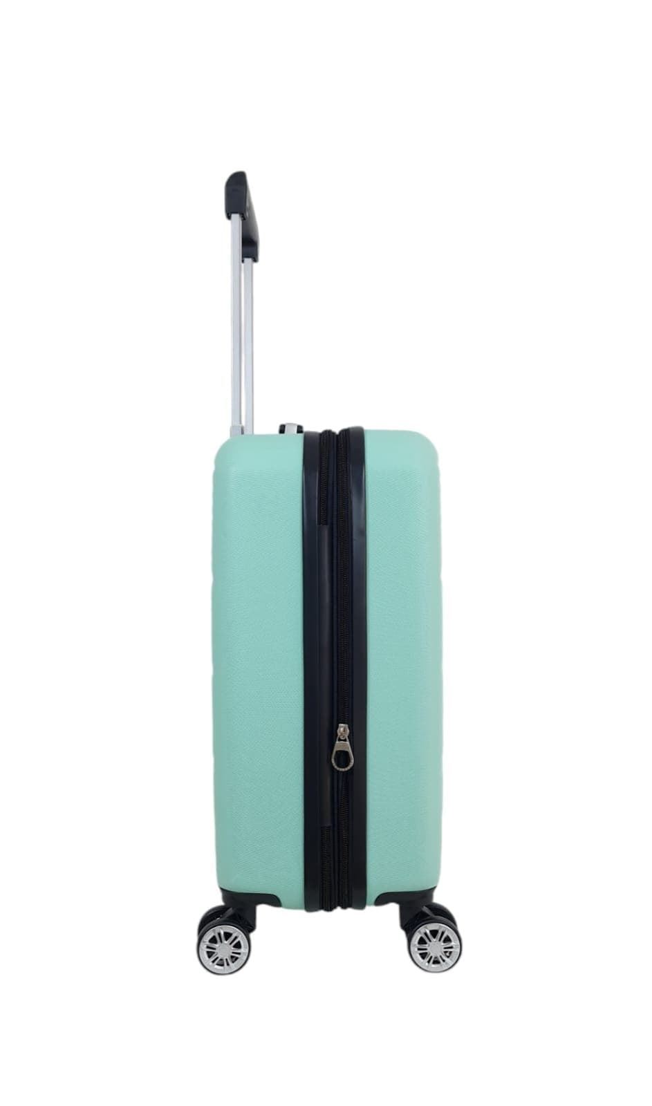 Benzi Maleta 5688 Rígida Barata Tamaño Cabina  Resistente Expandible Medidas 55x40x20/25 cms color Verde Claro - Imagen 6