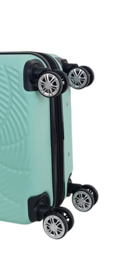 Benzi Maleta 5688 Rígida Barata Tamaño Cabina  Resistente Expandible Medidas 55x40x20/25 cms color Verde Claro - Imagen 9