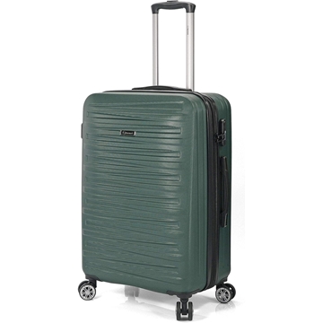 Benzi Maleta de Cabina 5493 Expandible de Material ABS  muy Ligera medidas 55x39x20/25 cms 4 Ruedas Dobles Color Verde - Imagen 1