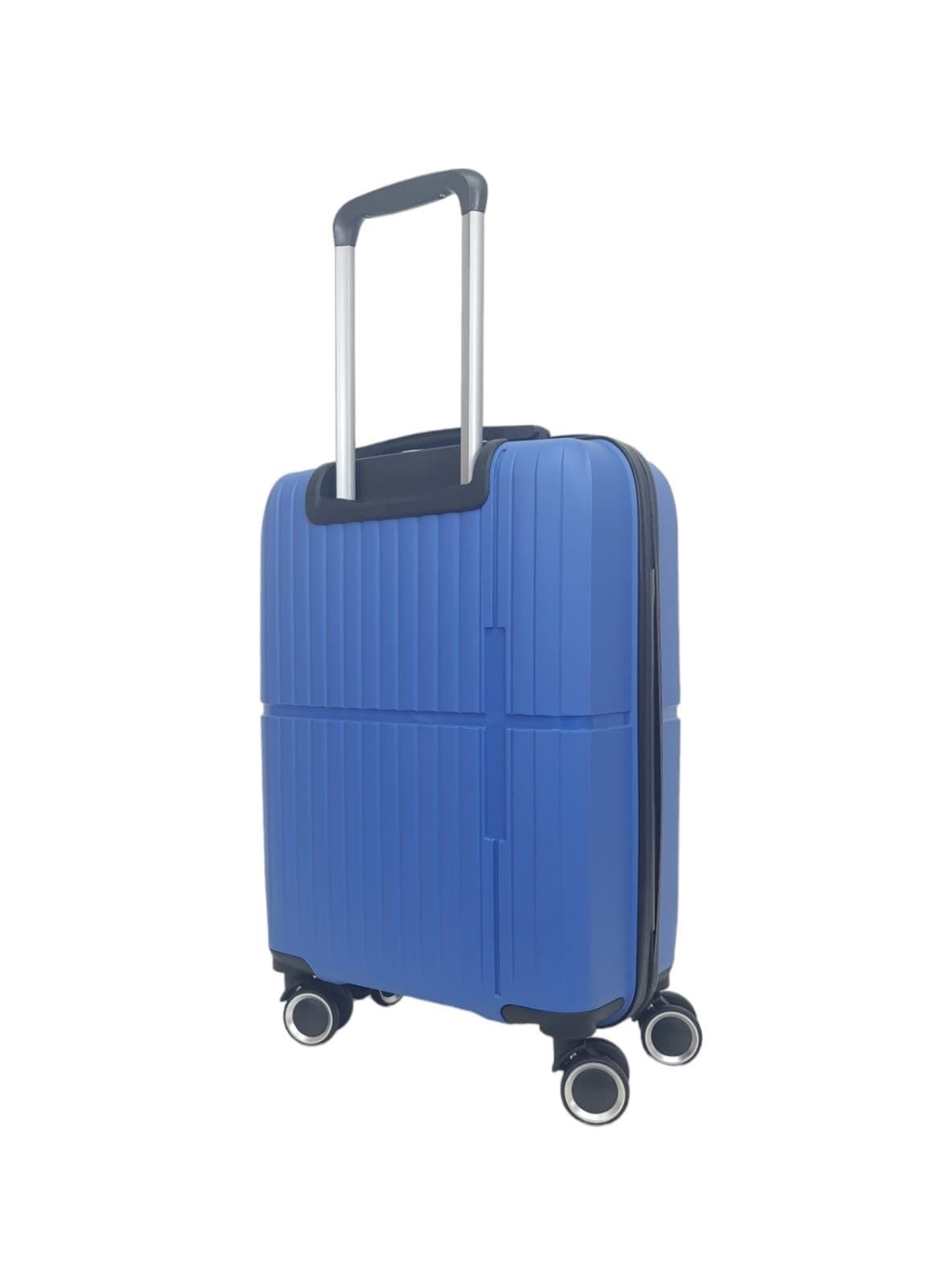 Benzi Maleta de Cabina Aero 5754 de Polipropileno muy Ligera y Resistente medidas 55x38x20 cms 4 Ruedas Dobles Color Azul - Imagen 3