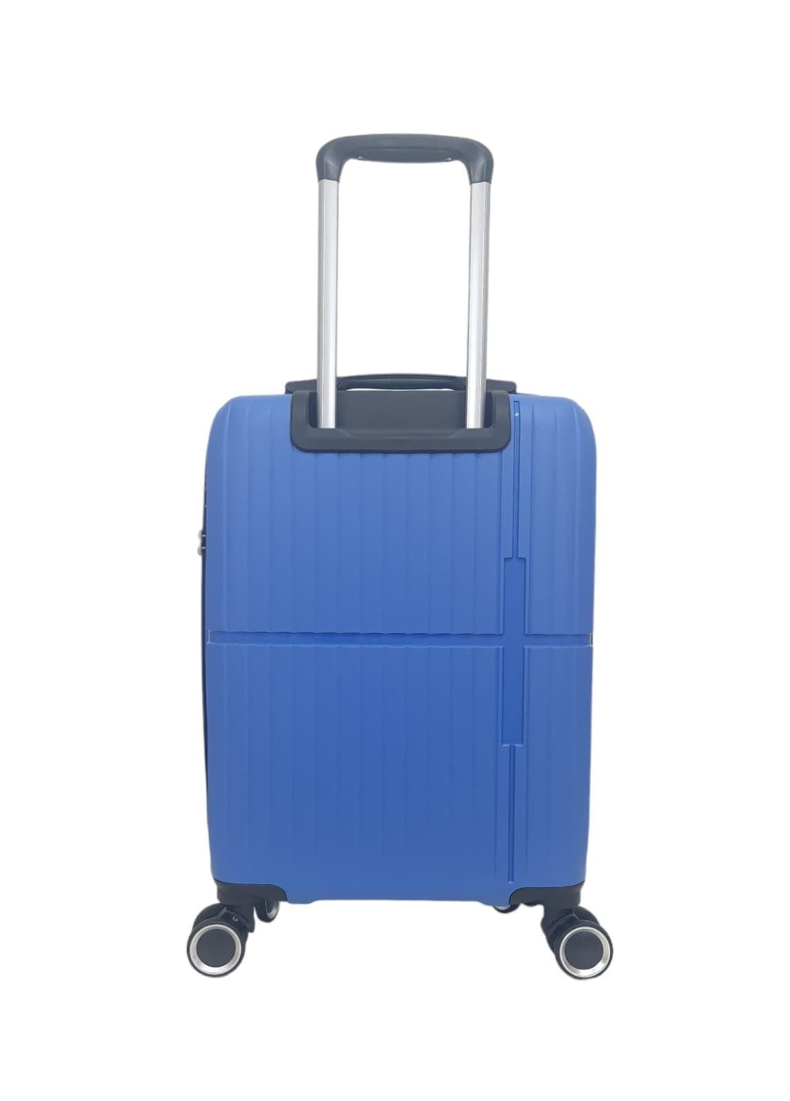Benzi Maleta de Cabina Aero 5754 de Polipropileno muy Ligera y Resistente medidas 55x38x20 cms 4 Ruedas Dobles Color Azul - Imagen 4