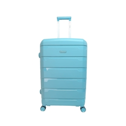 Benzi Maleta Grande Expandible 5750 de Polipropileno muy Ligera y Resistente medidas 74 x 49 x 27/32 cms 4 Ruedas Dobles Color Turquesa - Imagen 1
