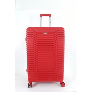 Benzi Maleta Grande PRO 5820 de Polipropileno muy Ligera y Resistente medidas 75 x 50 x 27 cms 4 Ruedas Dobles Color Rojo - Imagen 1