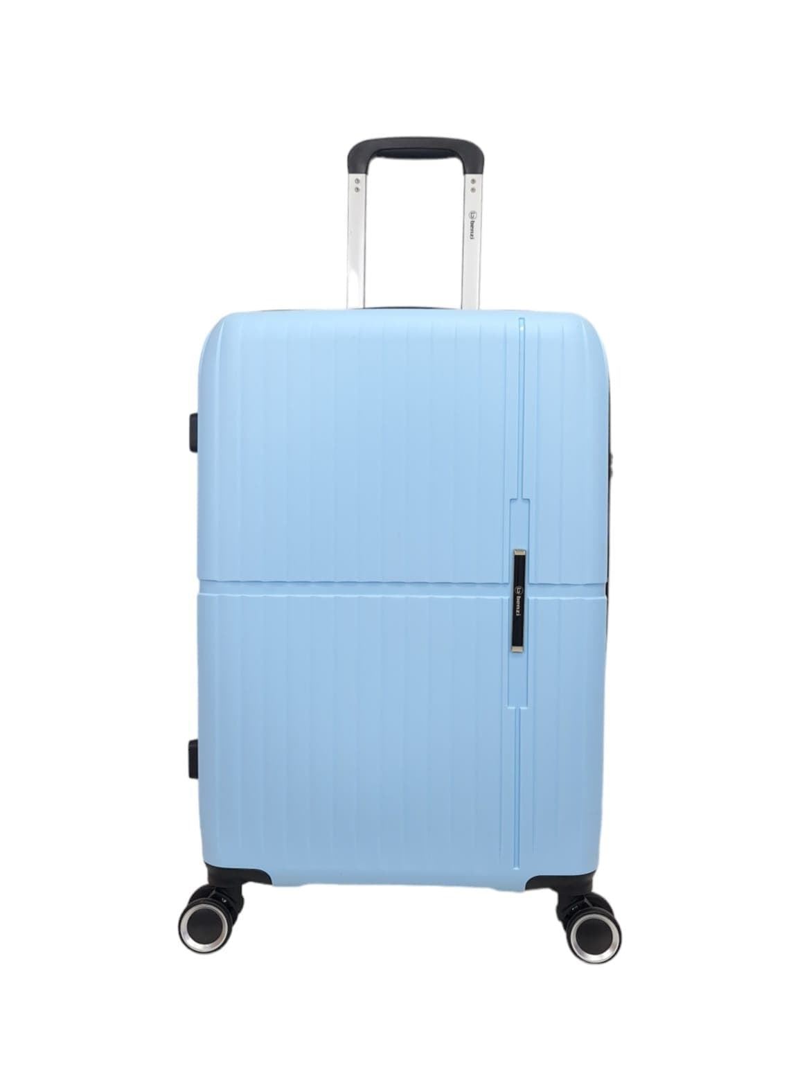 Benzi Maleta Mediana Aero 5754 de Polipropileno muy Ligera y Resistente medidas 64x42x25 cms 4 Ruedas Dobles Color Azul Celeste - Imagen 1
