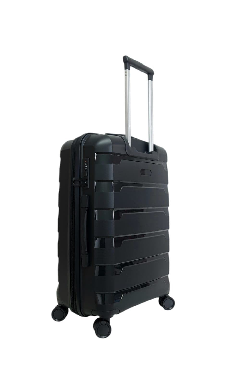 Benzi Maleta Mediana Expandible 5750 de Polipropileno muy Ligera y Resistente medidas 65x41x26/31 cms 4 Ruedas Dobles Color Negro - Imagen 8