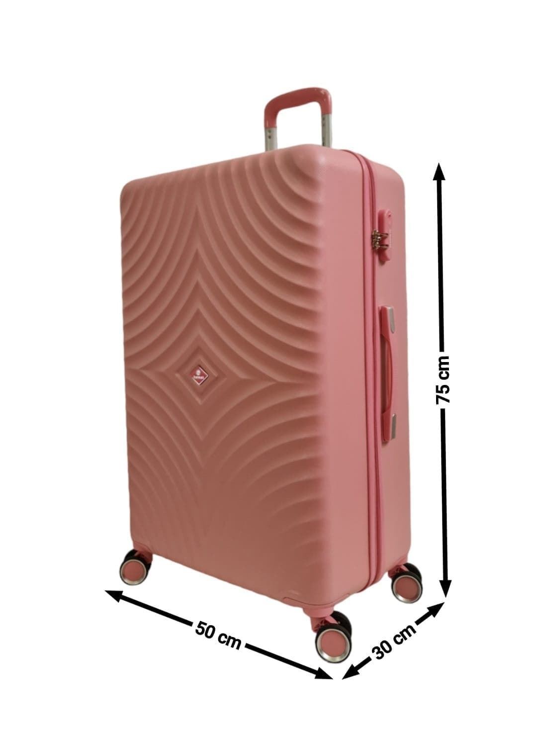 Benzi Maleta Rigida Barata Tamaño Grande Lite 5687 Ligera Medidas 75x49x29 cms color Rosa - Imagen 2