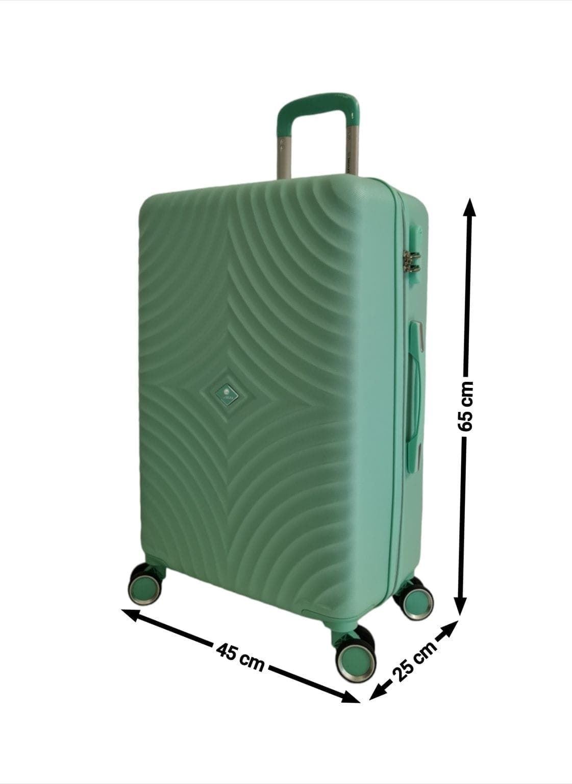 Benzi Maleta Rigida Barata Tamaño mediano Lite 5687  Ligera Medidas 65x42x26 cms color Verde Claro - Imagen 1