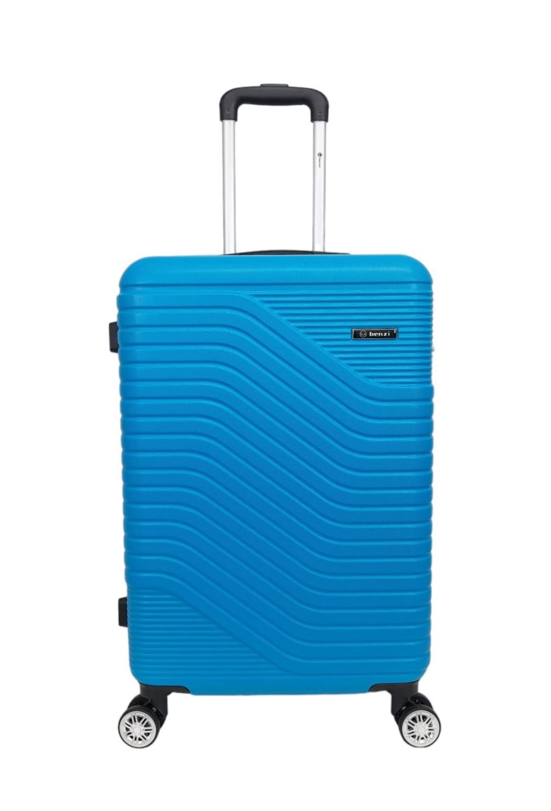 Benzi Maleta Rigida Barata Tamaño mediano Lite 5747  Ligera Medidas 64x41x25 cms color Azul Java - Imagen 1