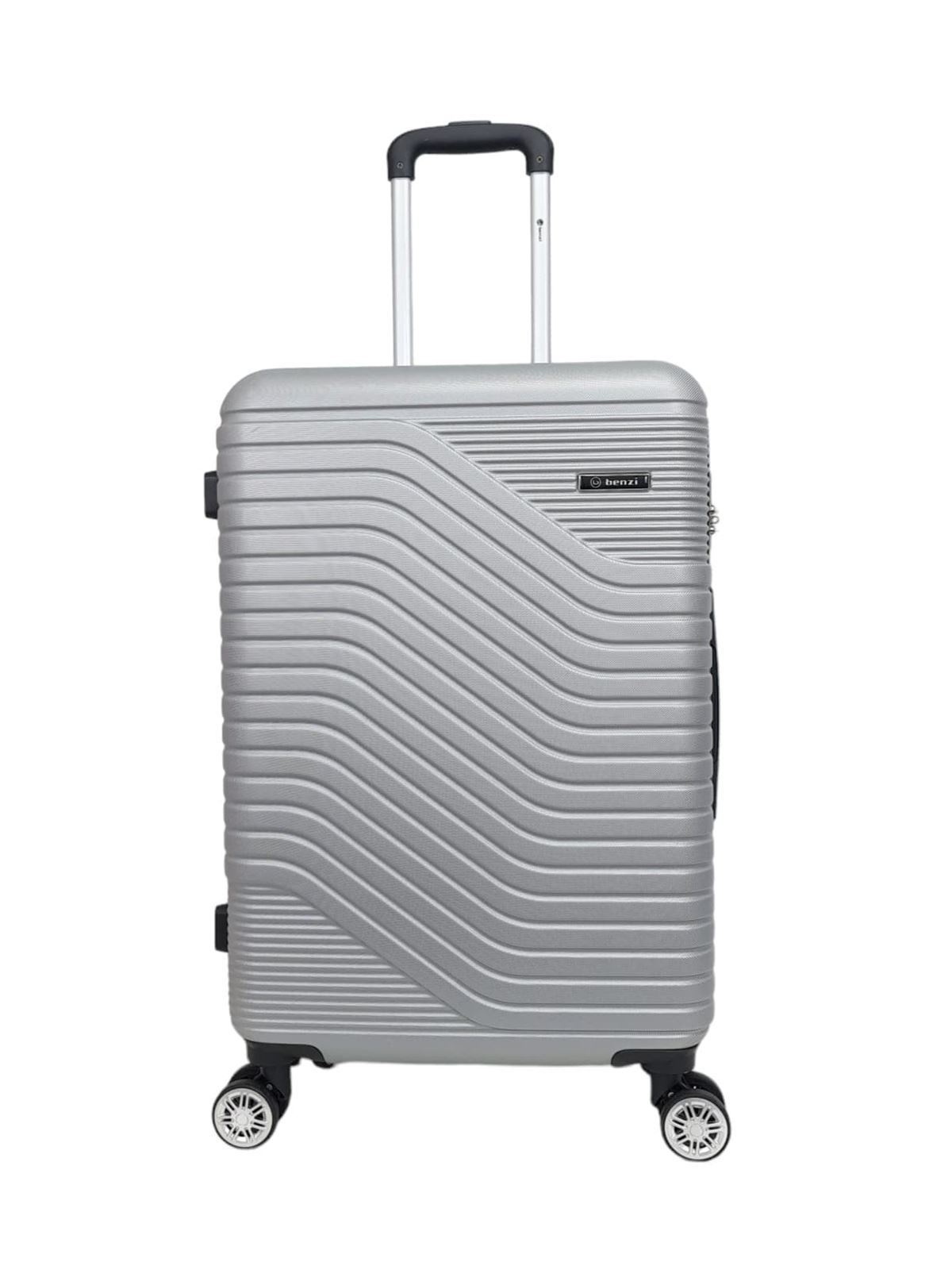 Benzi Maleta Rigida Barata Tamaño mediano Lite 5747  Ligera Medidas 64x41x25 cms color Gris Plata - Imagen 1