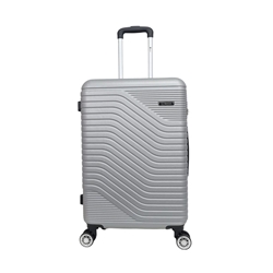 Benzi Maleta Rigida Barata Tamaño mediano Lite 5747  Ligera Medidas 64x41x25 cms color Gris Plata - Imagen 1