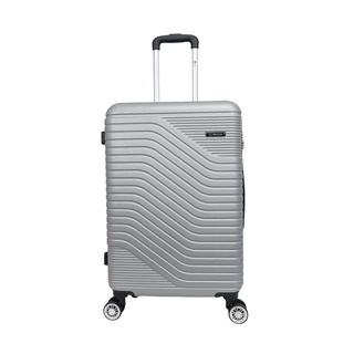 Benzi Maleta Rigida Barata Tamaño mediano Lite 5747  Ligera Medidas 64x41x25 cms color Gris Plata - Imagen 1