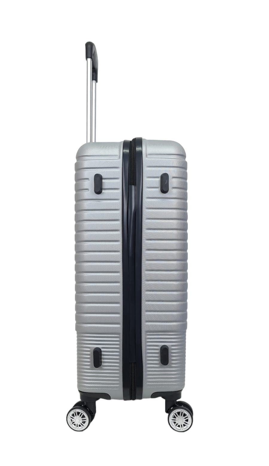 Benzi Maleta Rigida Barata Tamaño mediano Lite 5747  Ligera Medidas 64x41x25 cms color Gris Plata - Imagen 7