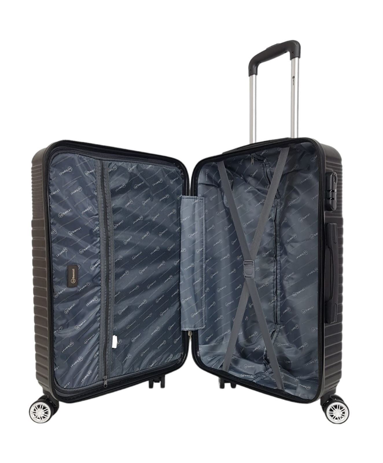 Benzi Maleta Rigida Barata Tamaño mediano Lite 5747  Ligera Medidas 64x41x25 cms color Negro - Imagen 7