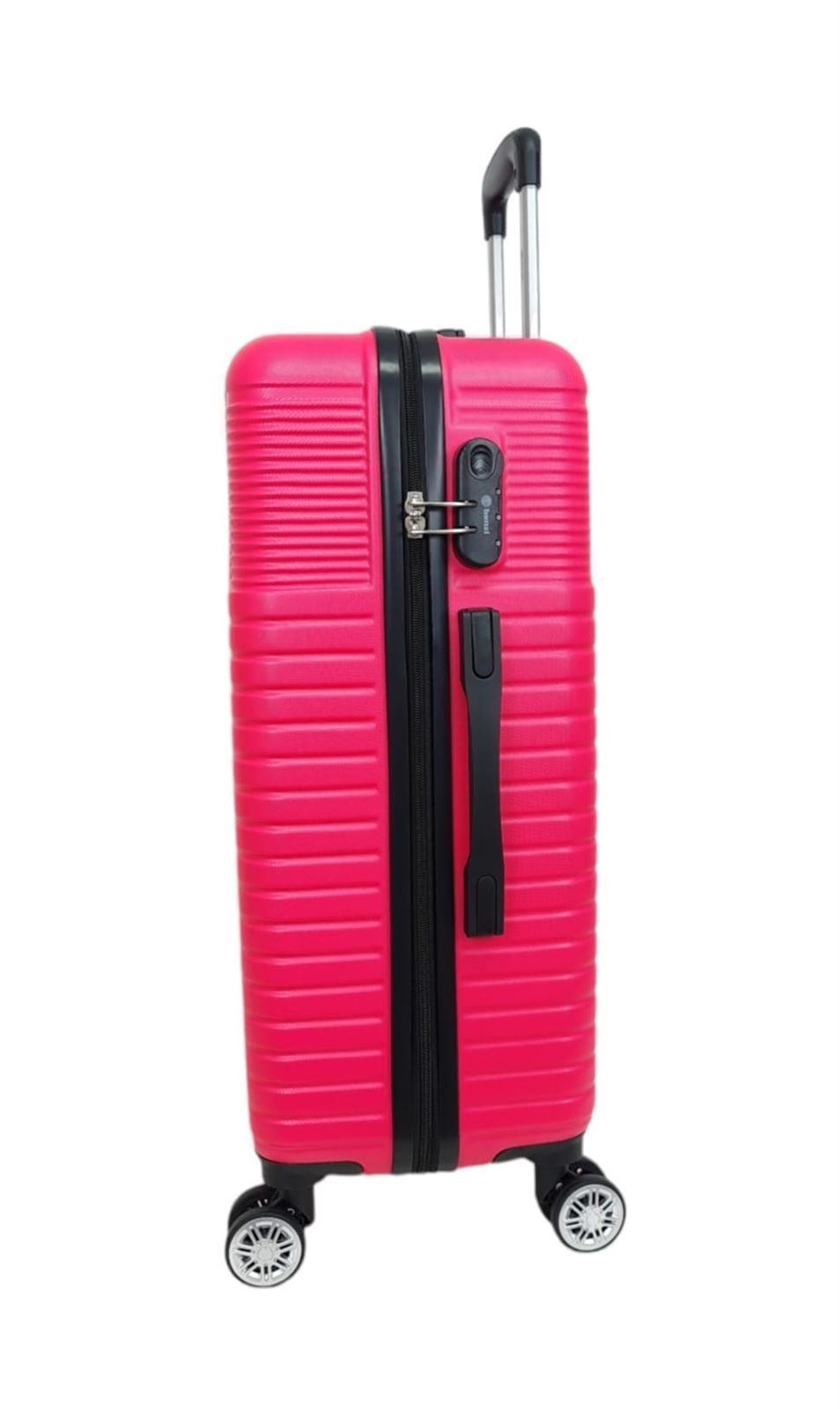 Benzi Maleta Rigida Barata Tamaño mediano Lite 5747  Ligera Medidas 64x41x25 cms color Rosa - Imagen 10