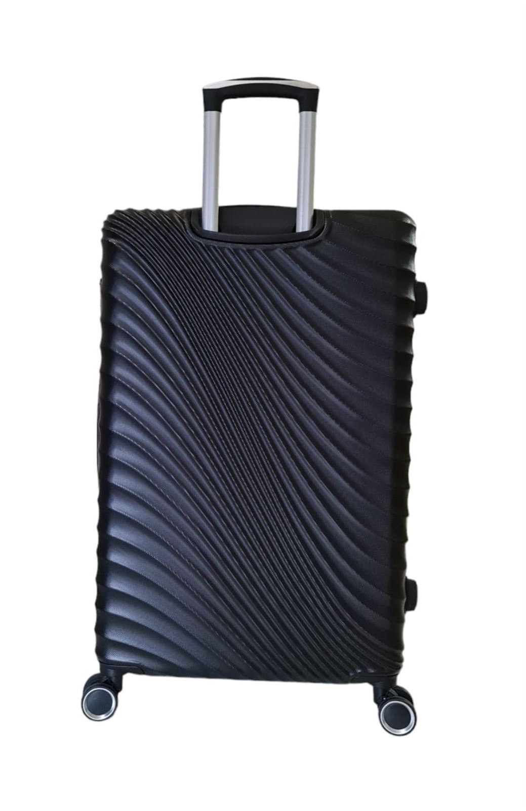 Lys Maleta Rigida Barata Tamaño Grande 616 Ligera Material ABS Medidas 75x48x28 cms color Negro - Imagen 5