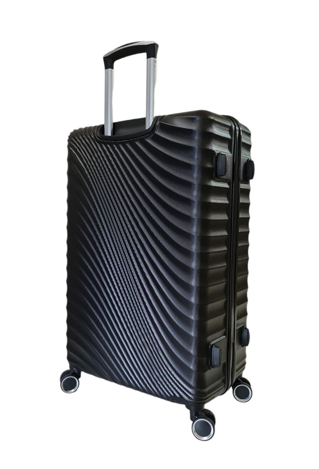 Lys Maleta Rigida Barata Tamaño Grande 616 Ligera Material ABS Medidas 75x48x28 cms color Negro - Imagen 6