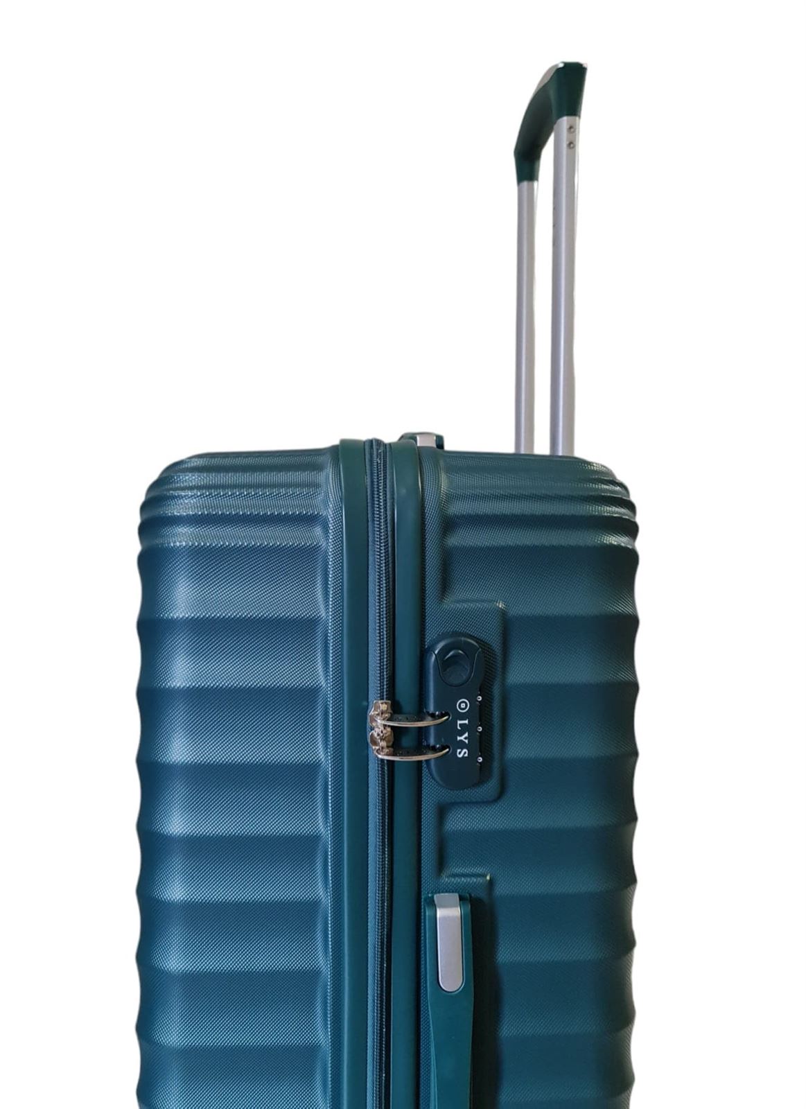Lys Maleta Rigida Barata Tamaño Grande 616 Ligera Material ABS Medidas 75x48x28 cms color Verde Militar - Imagen 7