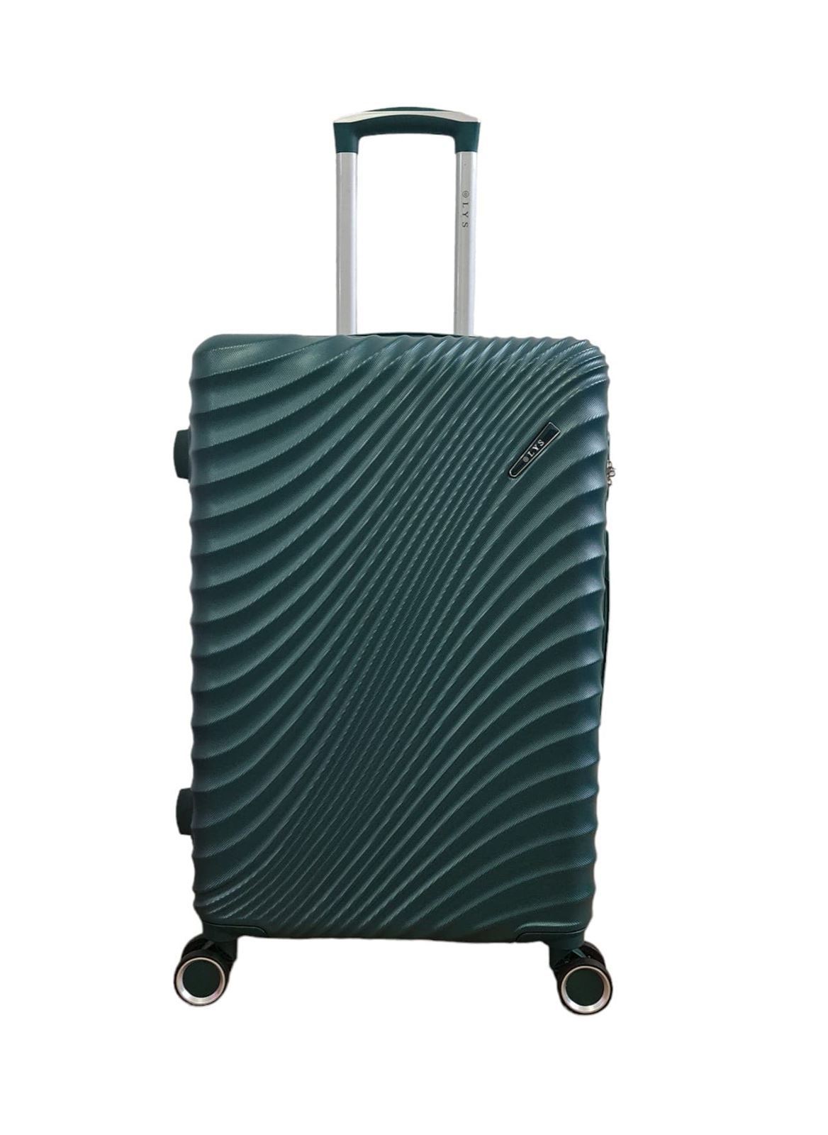 Lys Maleta Rígida Barata Tamaño mediano 616 Material ABS  Ligera Medidas 65x42x26 cms color Verde Militar - Imagen 1