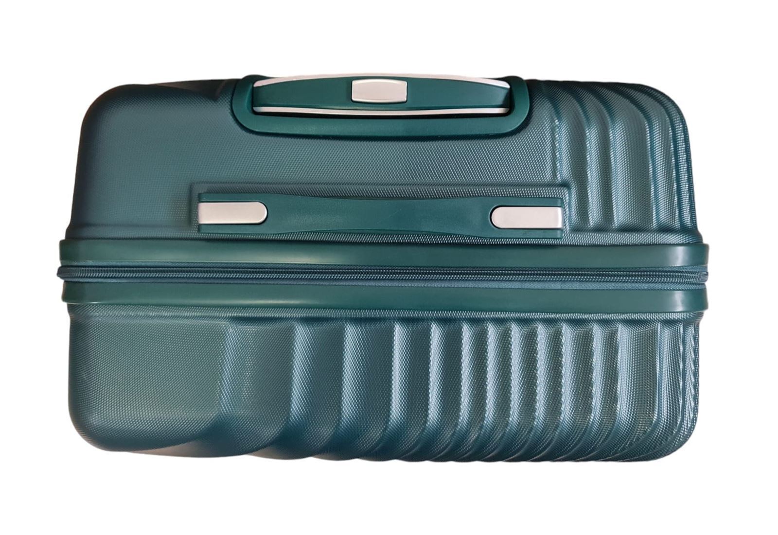 Lys Maleta Rígida Barata Tamaño mediano 616 Material ABS  Ligera Medidas 65x42x26 cms color Verde Militar - Imagen 7