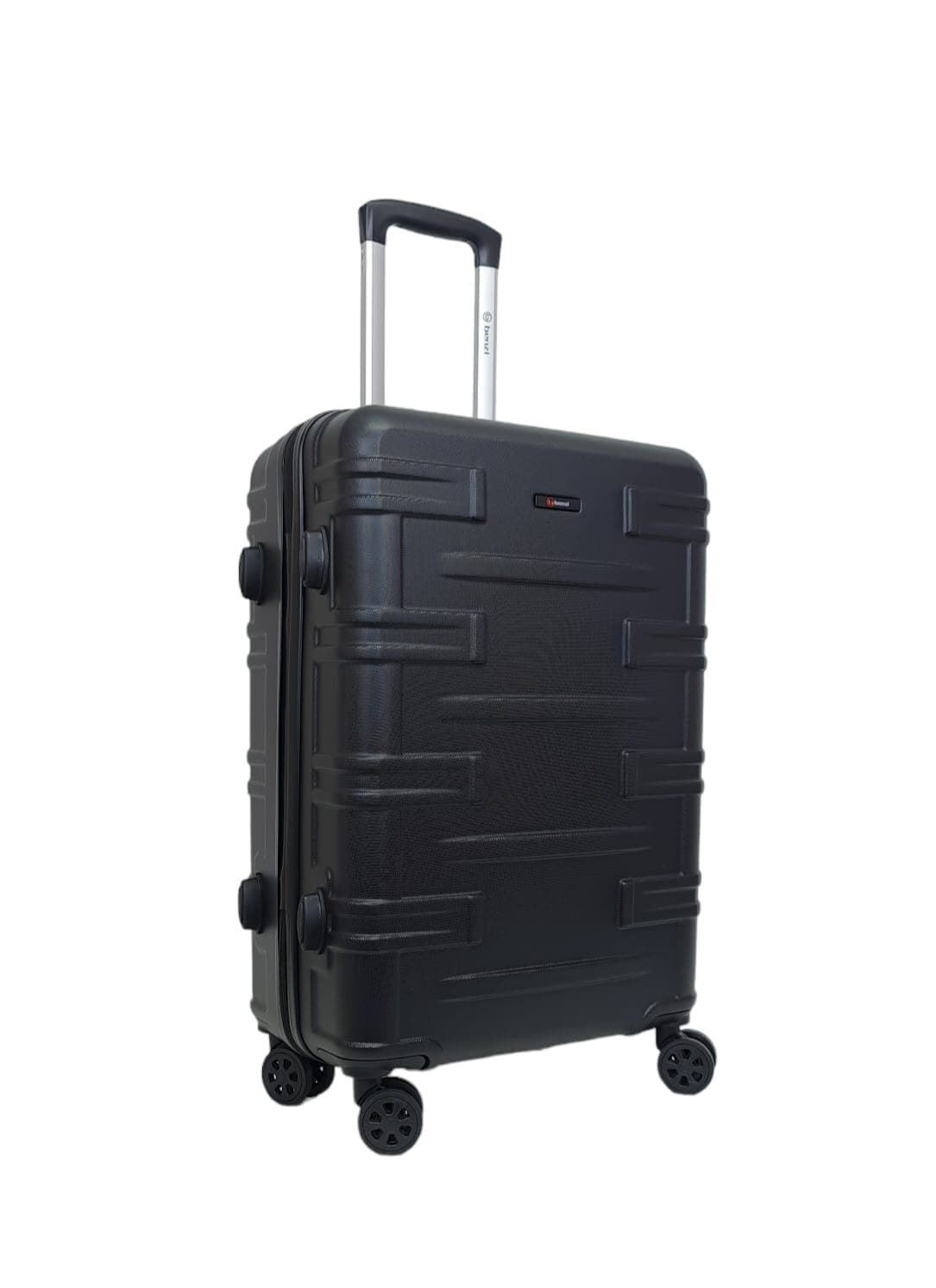 Maleta BZ5674  Mediana 65x41x25 cms Ligera Barata Material ABS color Negro - Imagen 3