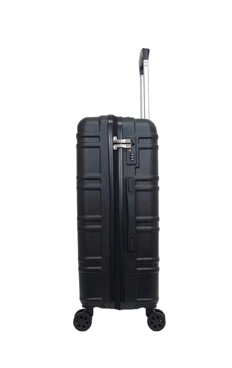 Maleta BZ5674  Mediana 65x41x25 cms Ligera Barata Material ABS color Negro - Imagen 8