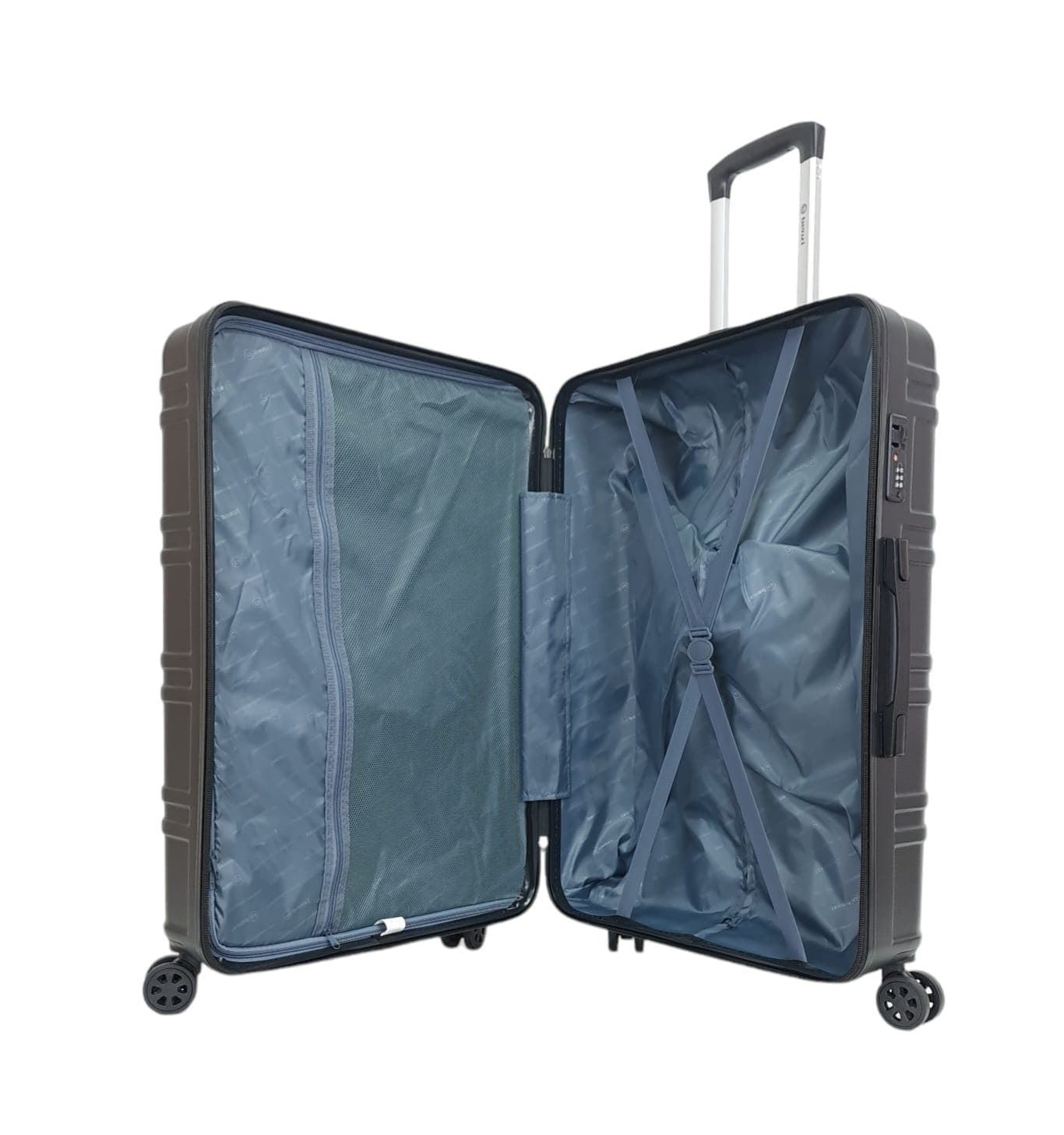 Maleta BZ5674 Tamaño Grande 74x49x28cms  Barata Ligera Material ABS color Negro - Imagen 9