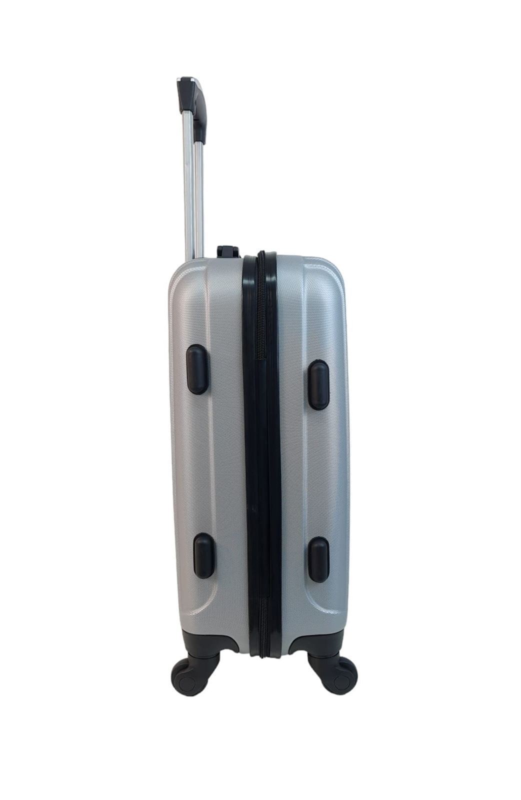 Maleta EXE Cabina 55x38x20cms Ligera Barata Material ABS color Gris Plata - Imagen 5