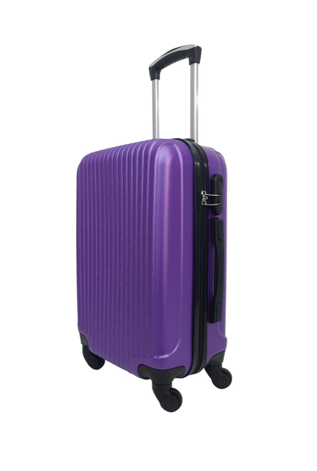 Maleta EXE Cabina 55x38x20cms Ligera Barata Material ABS color Morado - Imagen 2