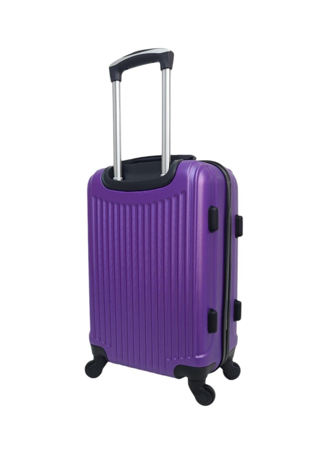 Maleta EXE Cabina 55x38x20cms Ligera Barata Material ABS color Morado - Imagen 6